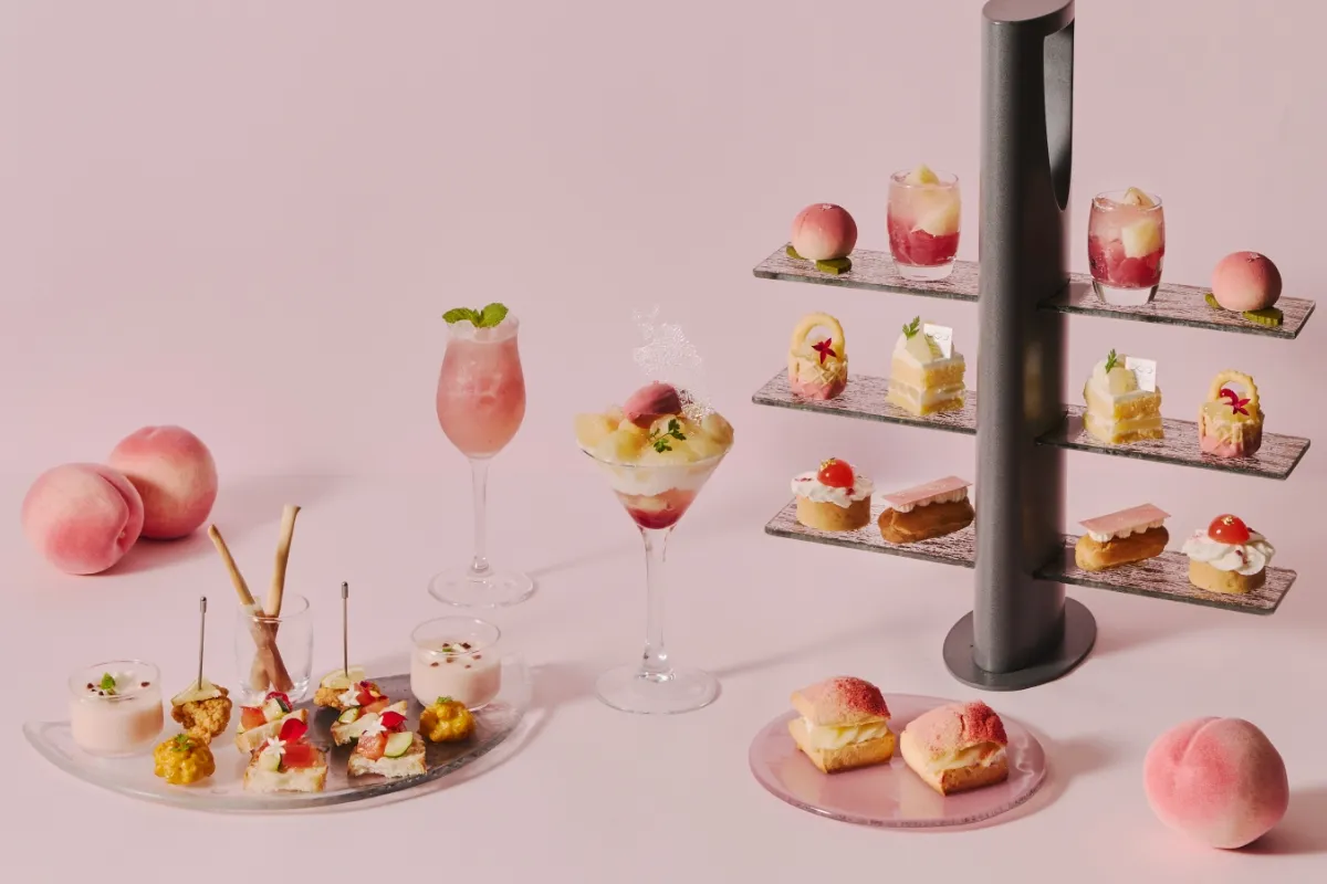 THE PEACH SEASON Parfait Afternoon Tea