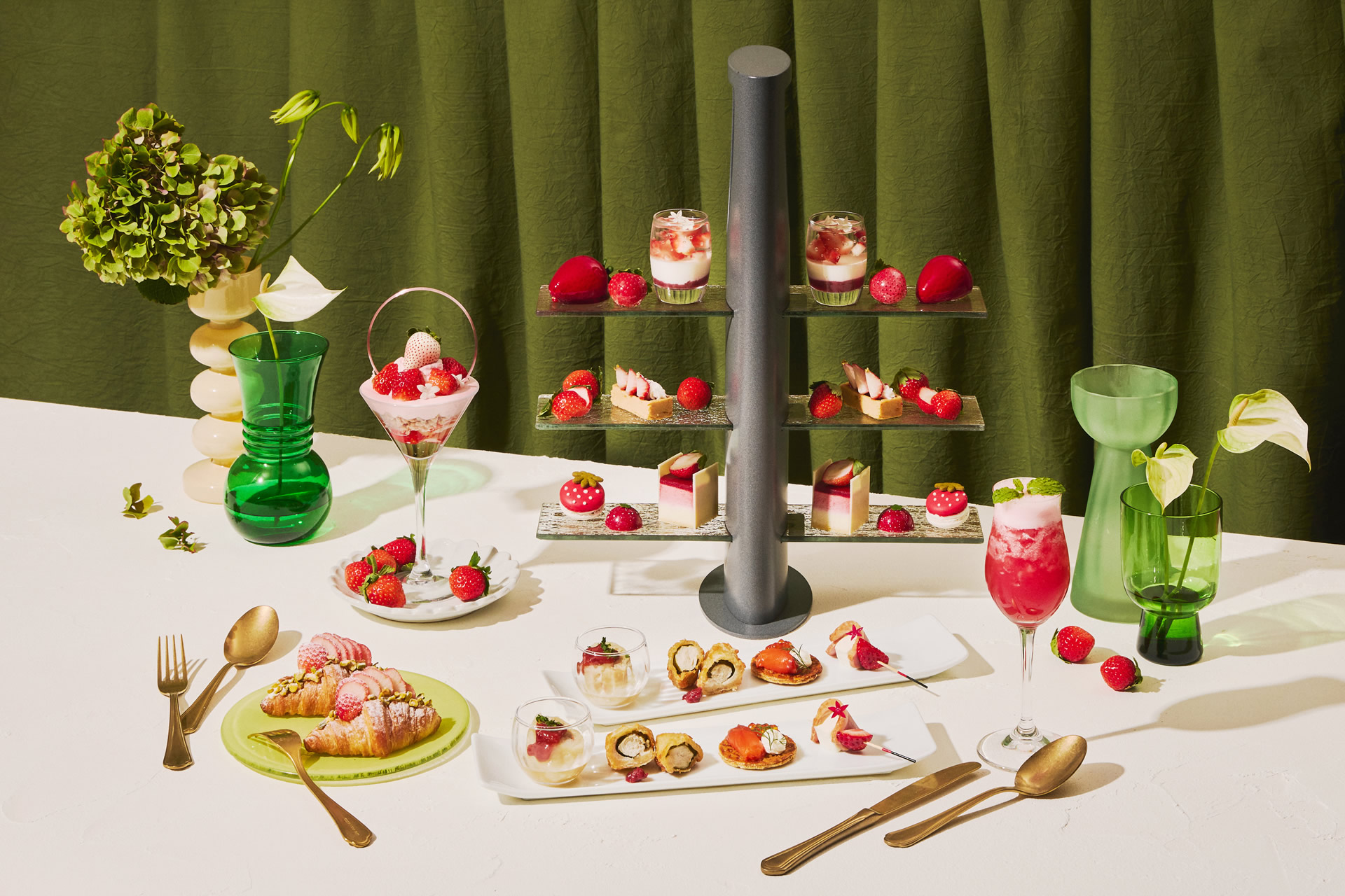 January Strawberry Sweets