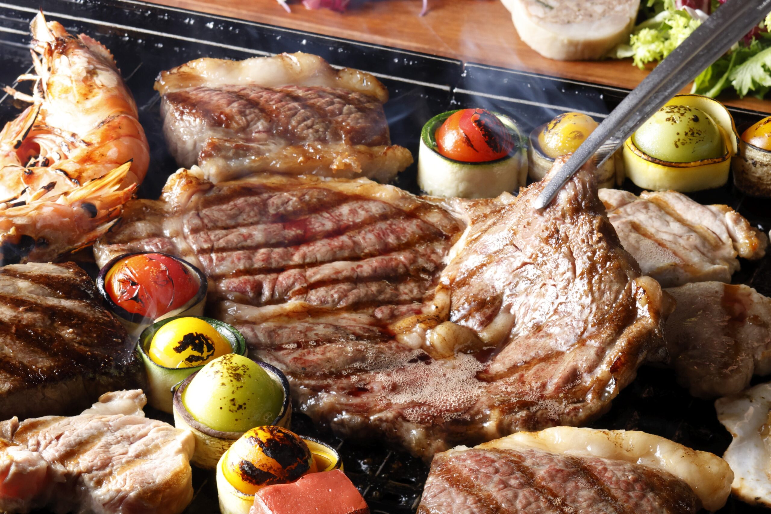 屋上BBQ