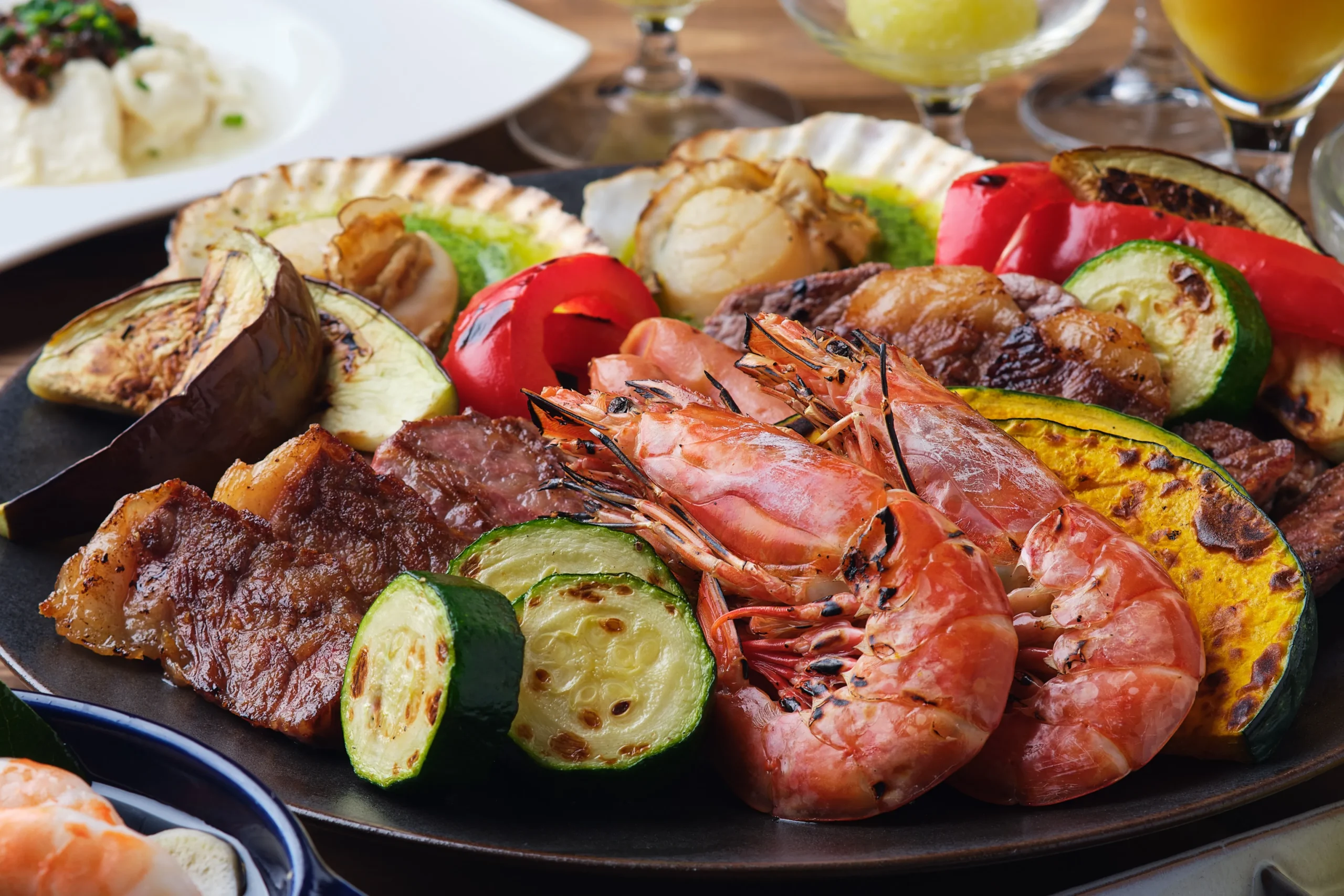 屋上で楽しむ夏のBBQ