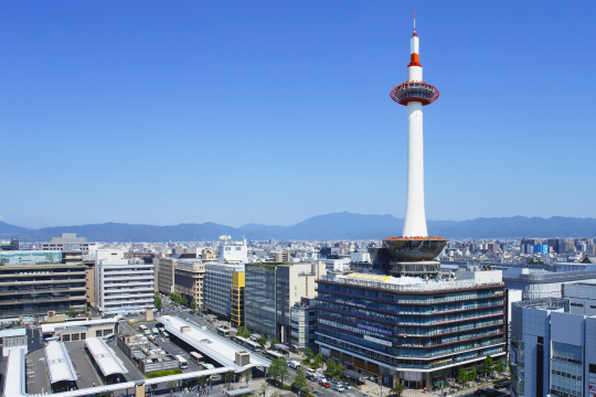 JR京都駅中央口から２分