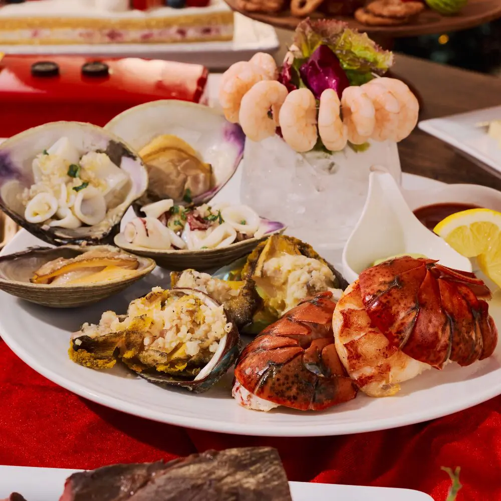 【夕朝食付き：19:30～】聖夜を彩るクリスマスディナービュッフェ付きプラン -1泊2食付き-