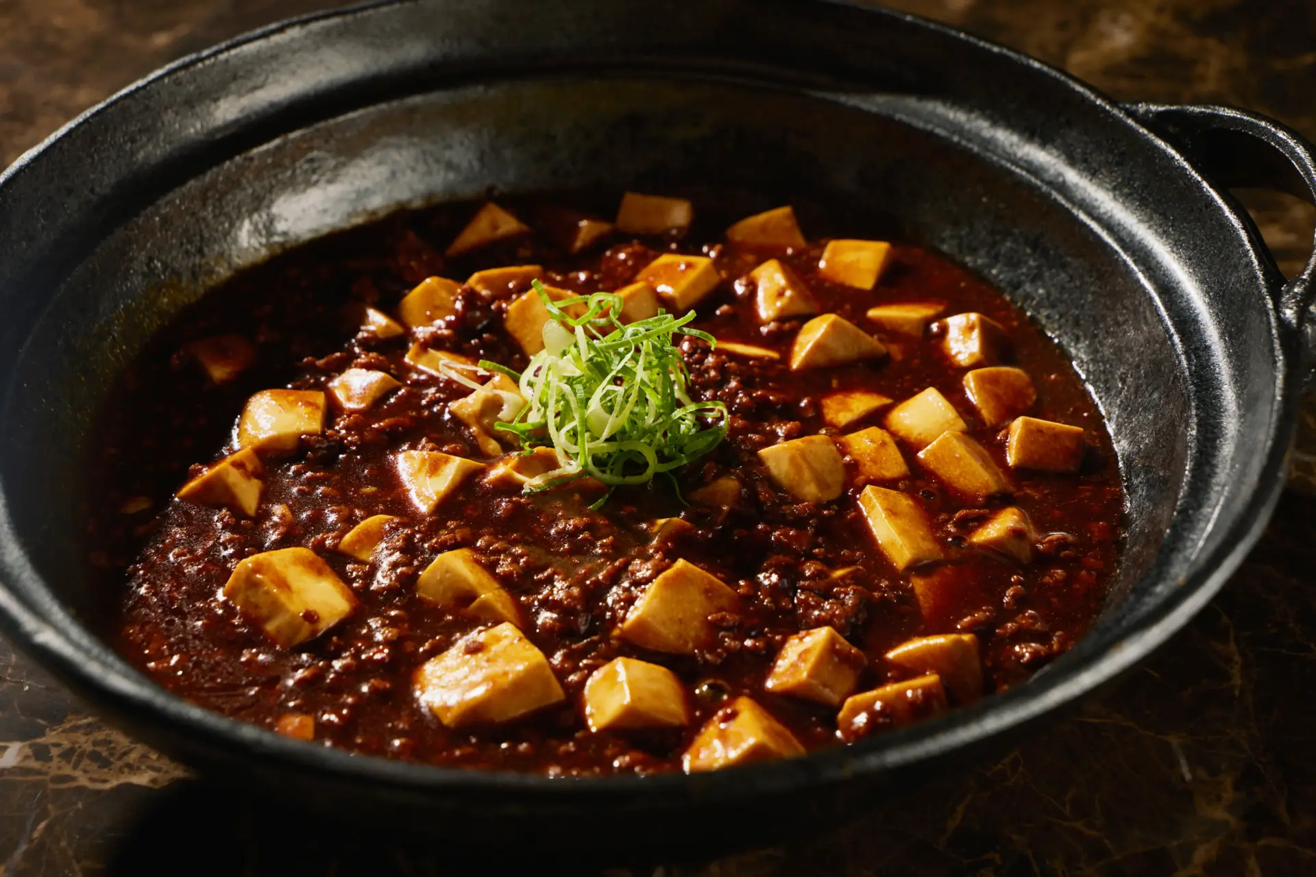 四川風麻婆豆腐