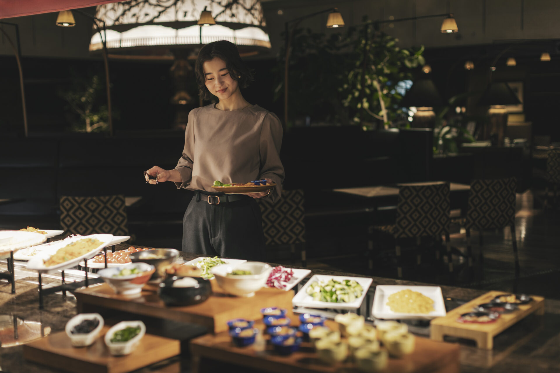 朝食ビュッフェイメージ