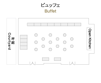 宴会場「千」