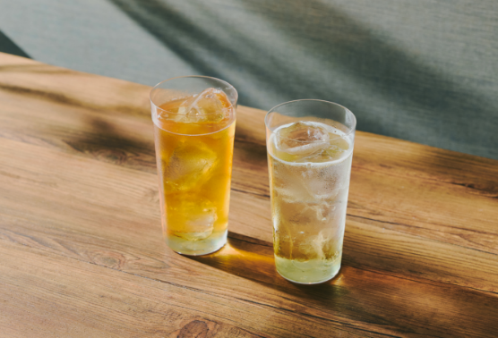梅雅~うめみやび~(アルコール)、梅の園~うめのその~(ノンアルコール)