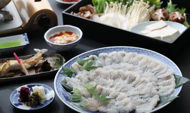 鱧しゃぶ料理