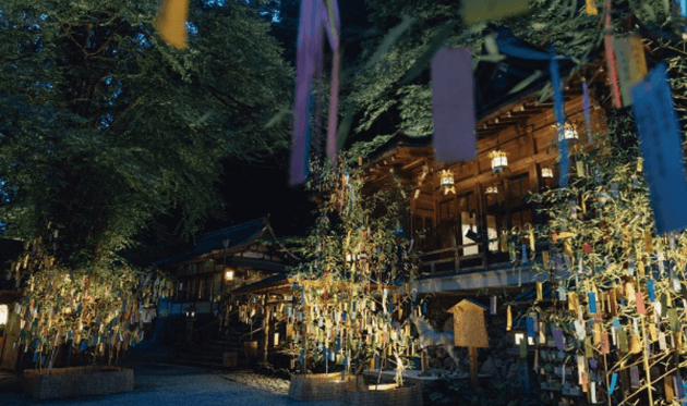 貴船神社の夜間拝観（七夕）