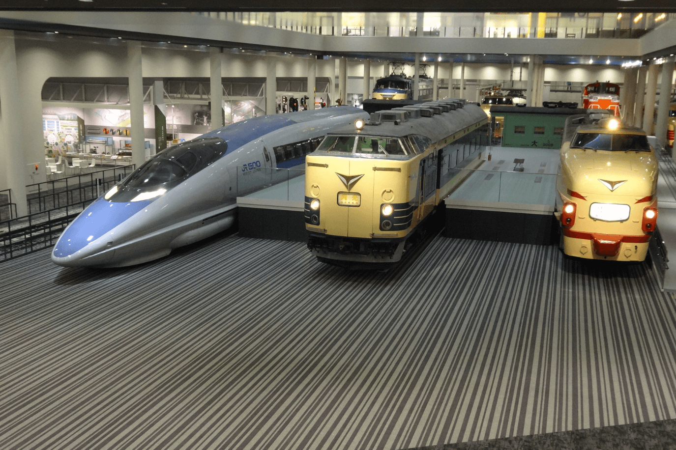 京都鉄道博物館の本館1階