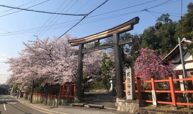 建勲神社 大鳥居