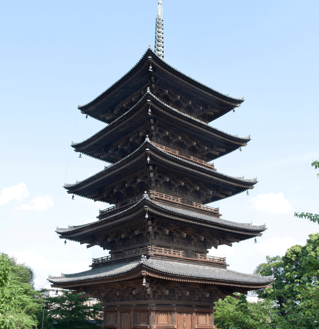 東寺の五重塔 
