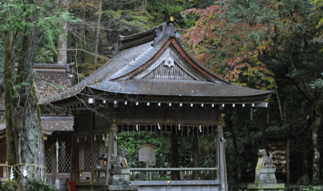 貴船神社 奥宮 秋