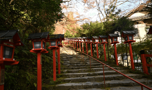 貴船神社の参道