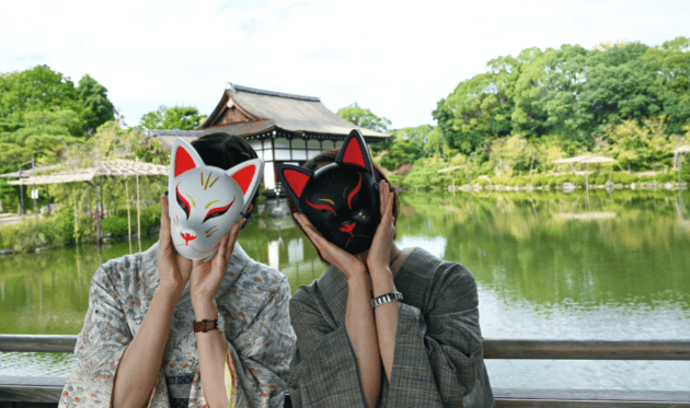 平安神宮 着物 橋殿