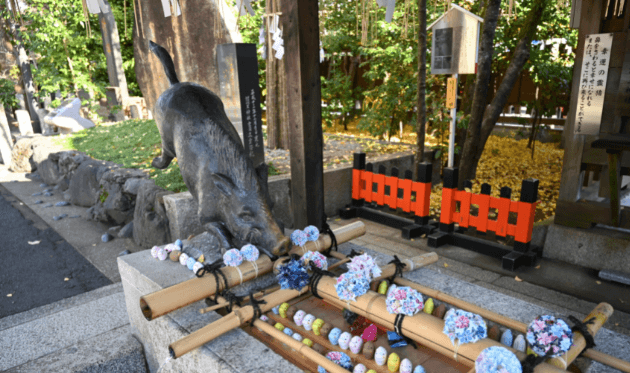 護王神社のいのしし