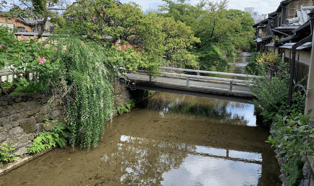 巽橋周辺の景色