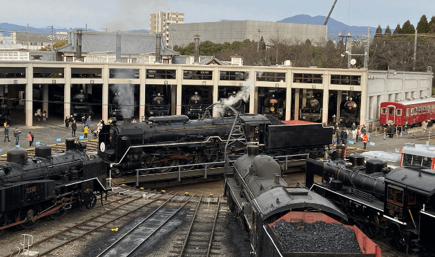 京都鉄道博物館の鉄道車両