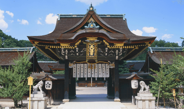 北野天満宮の三光門