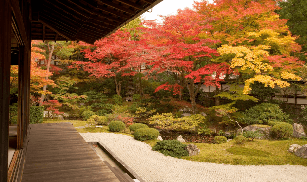 泉涌寺の御座所庭園