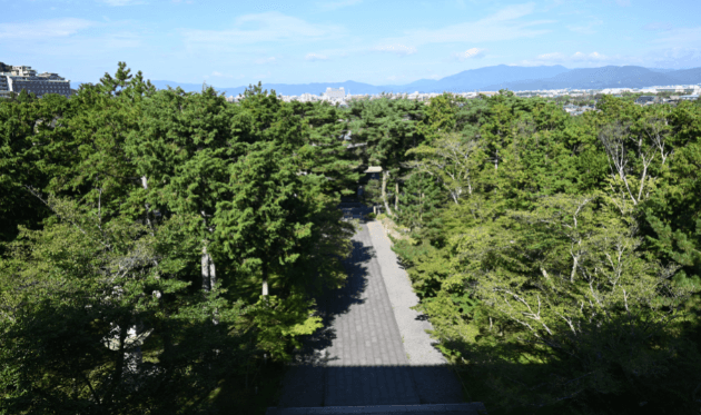 三門から見た南禅寺の参道