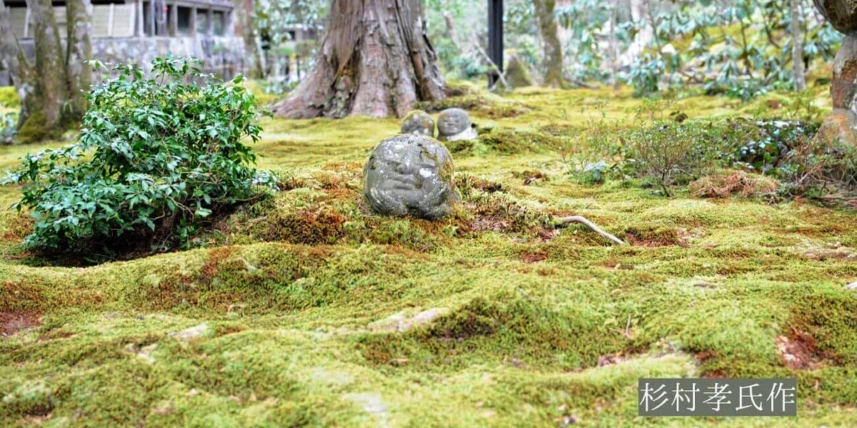 三千院  わらべ地蔵 ©杉村孝