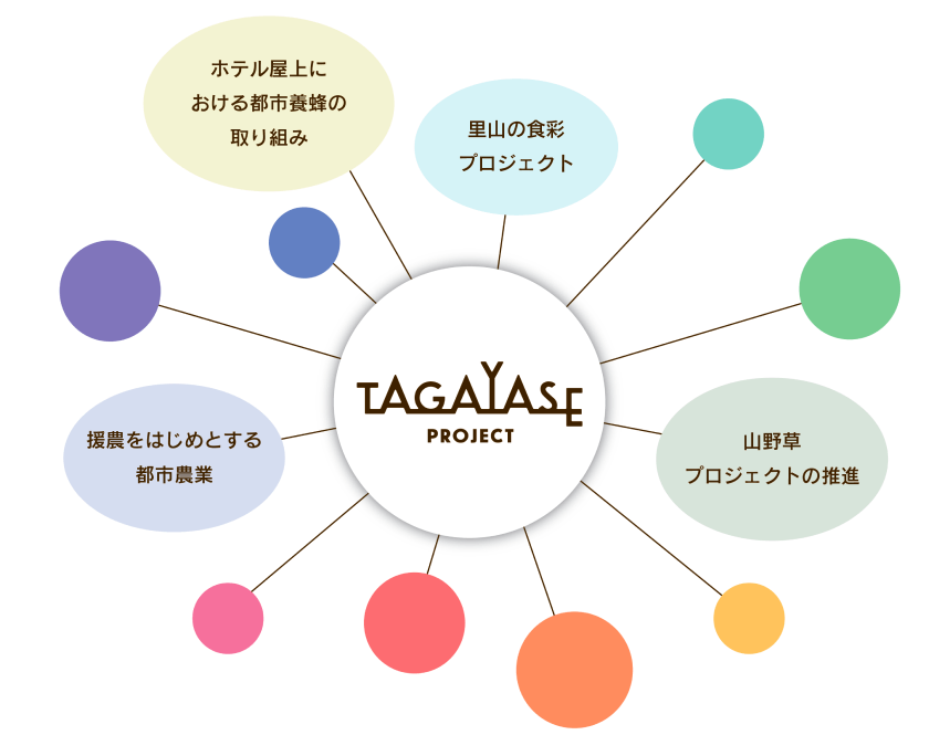 TAGAYASE PROJECT構成図